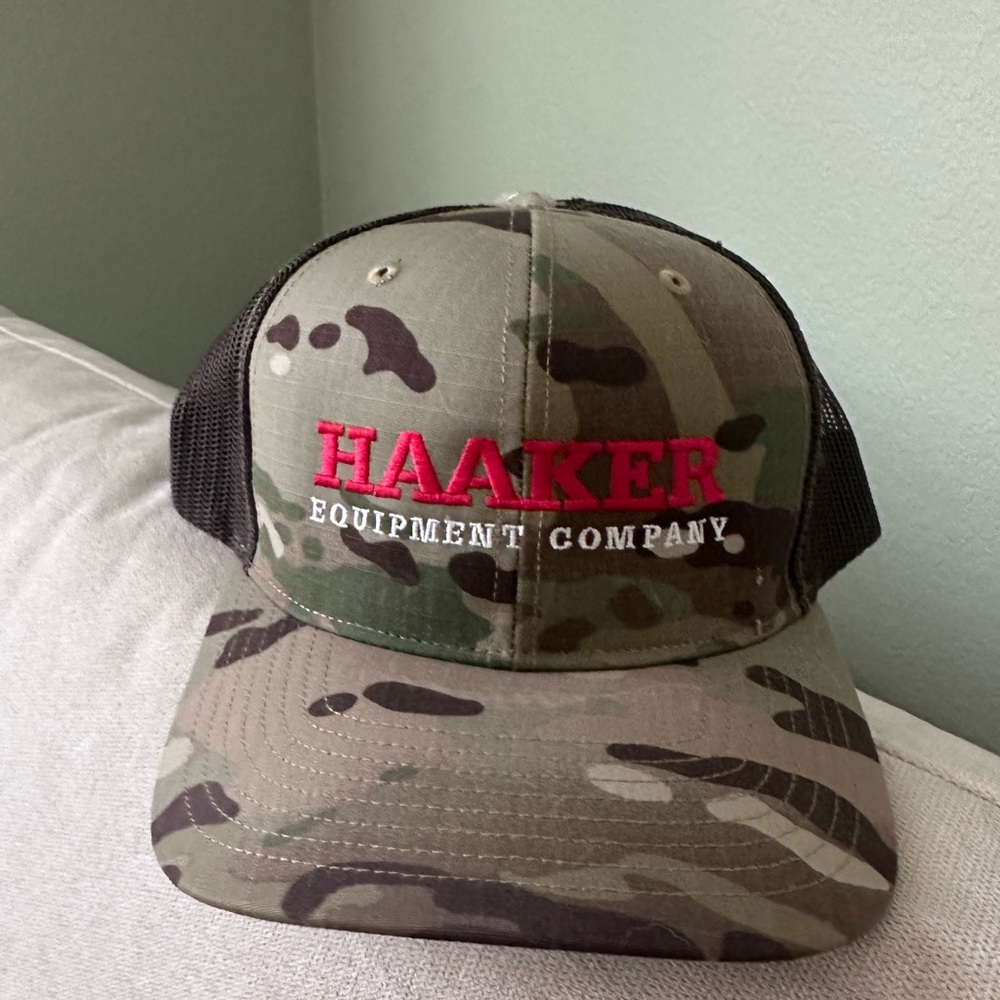 Camouflage Haaker Equipment Company Cap